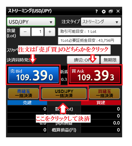 DMM-FXの取引方法