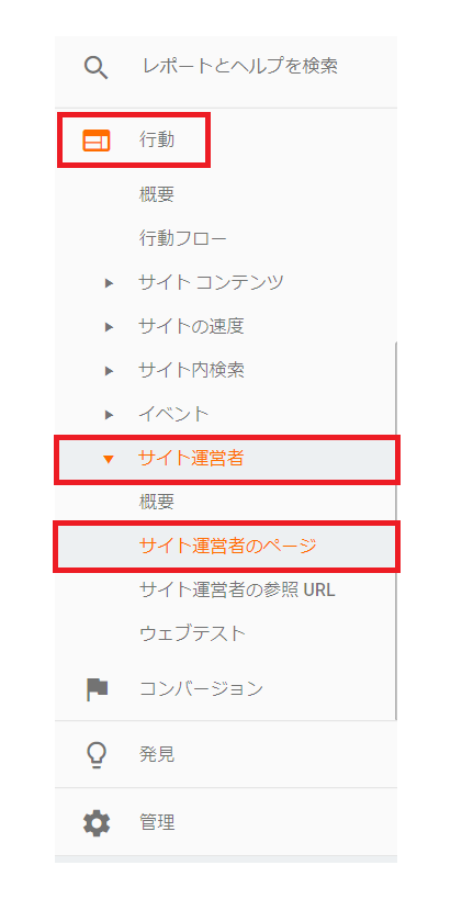 アドセンス成果を確認する解析画面の表示方法