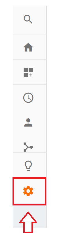 Googleアナリティクスの「設定」
