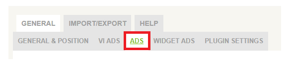 WP QUADSのADS